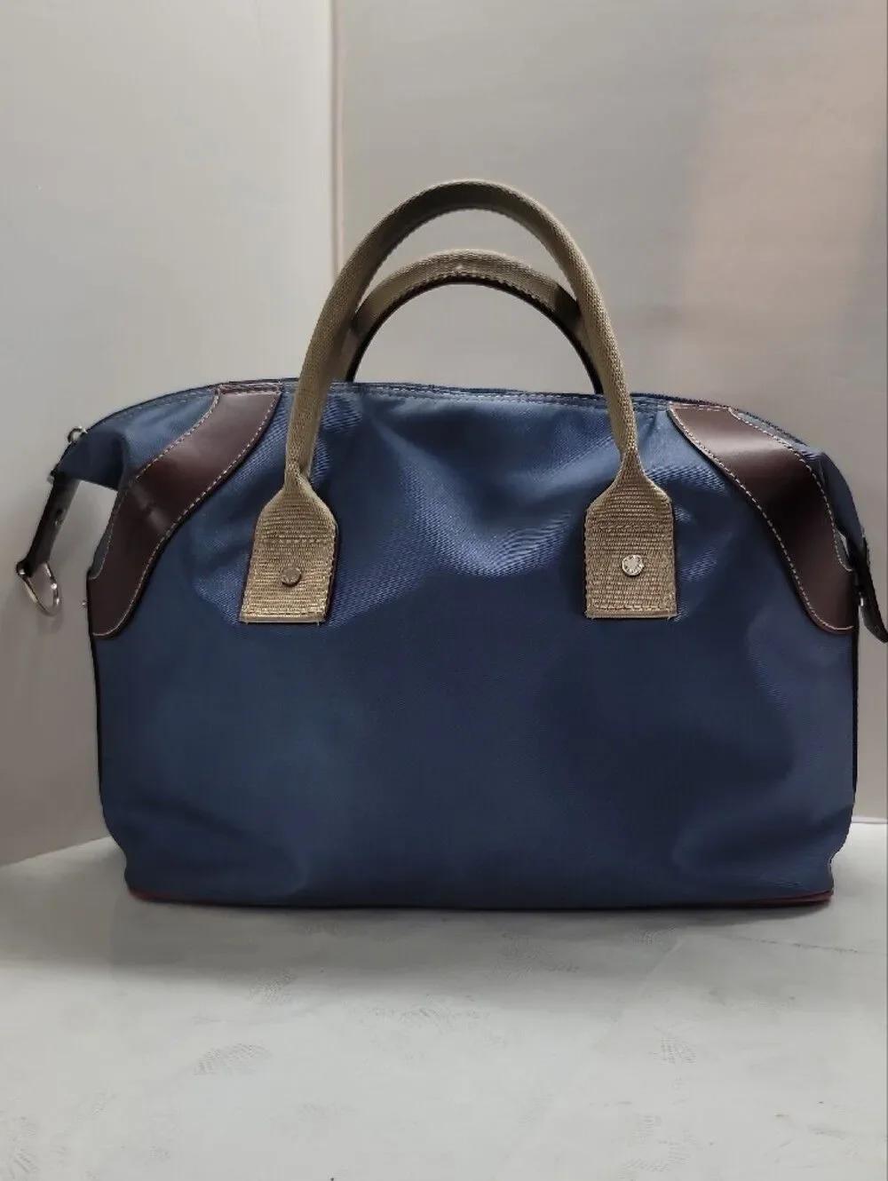 Lancel Nylon Travel Bag